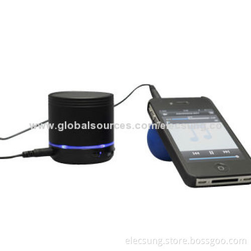 Bluetooth Wireless Speaker with T-Flash Card/FM Radio/USB Charge, 3W Output Power